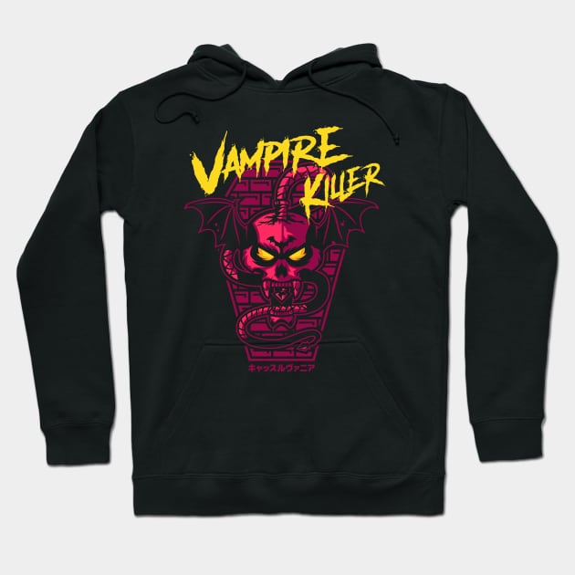 Vampire Killer (Purple) Hoodie by demonigote